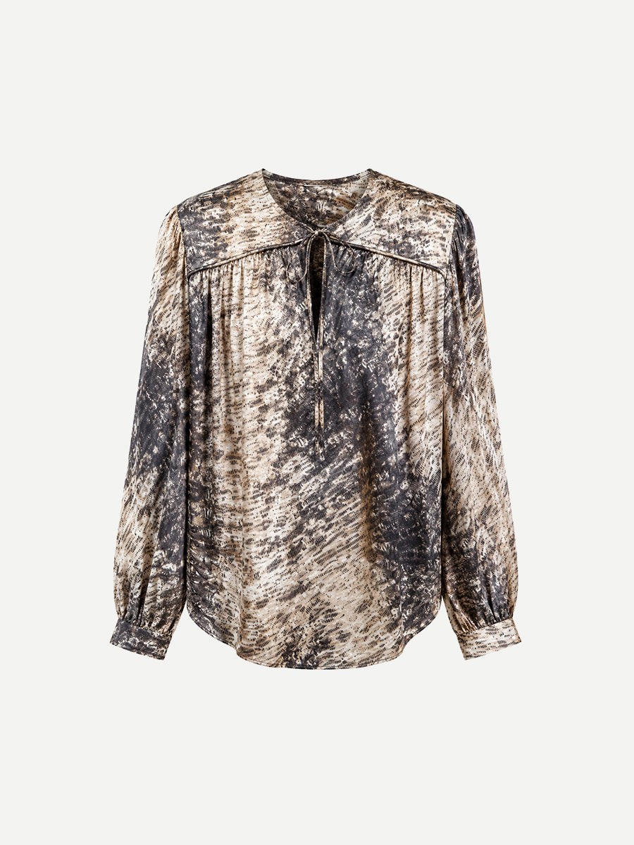 Laraya Top in Beige