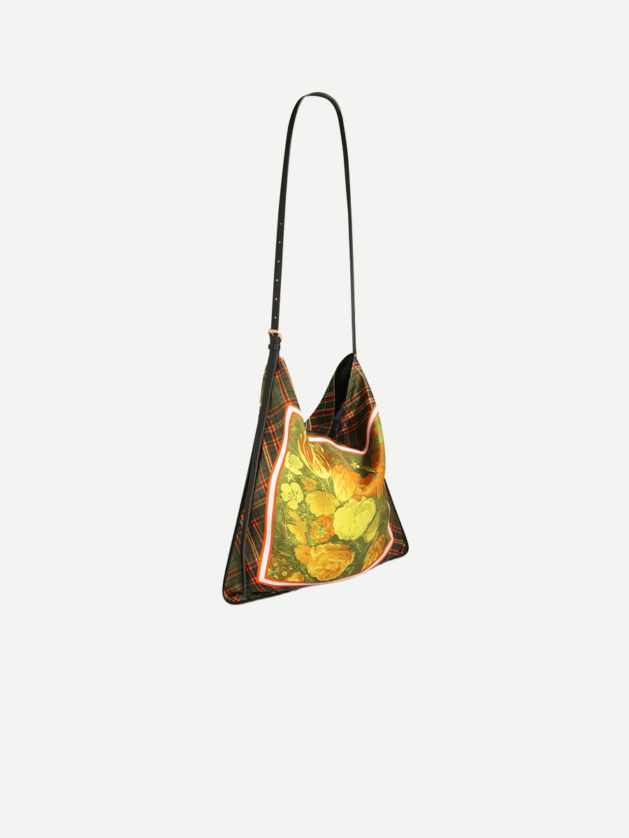 Large Flemish Scarf Bag in Yellow Mix