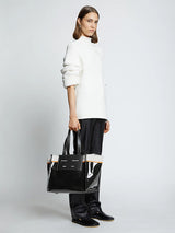 Proenza Schouler White Label Large Morris Coated Canvas Tote