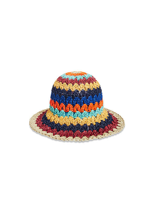 La DoubleJ | Late for the Fiesta Hat in Multi