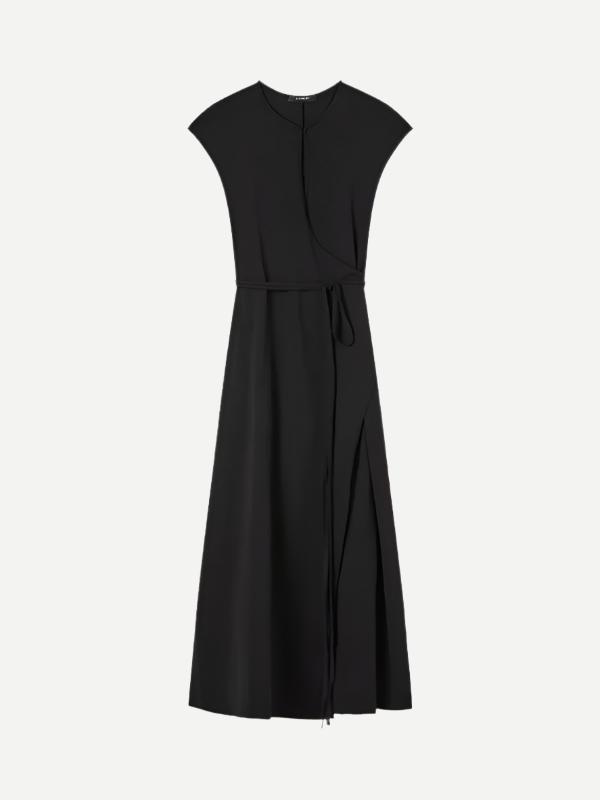 A Emery | The Leigh Jersey Dress in Black