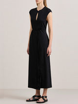 A Emery | The Leigh Jersey Dress in Black
