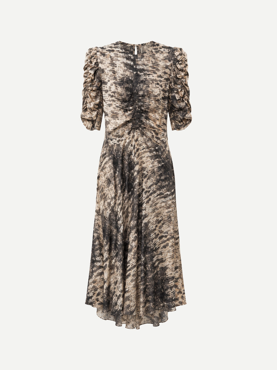 Lemila Dress in Beige