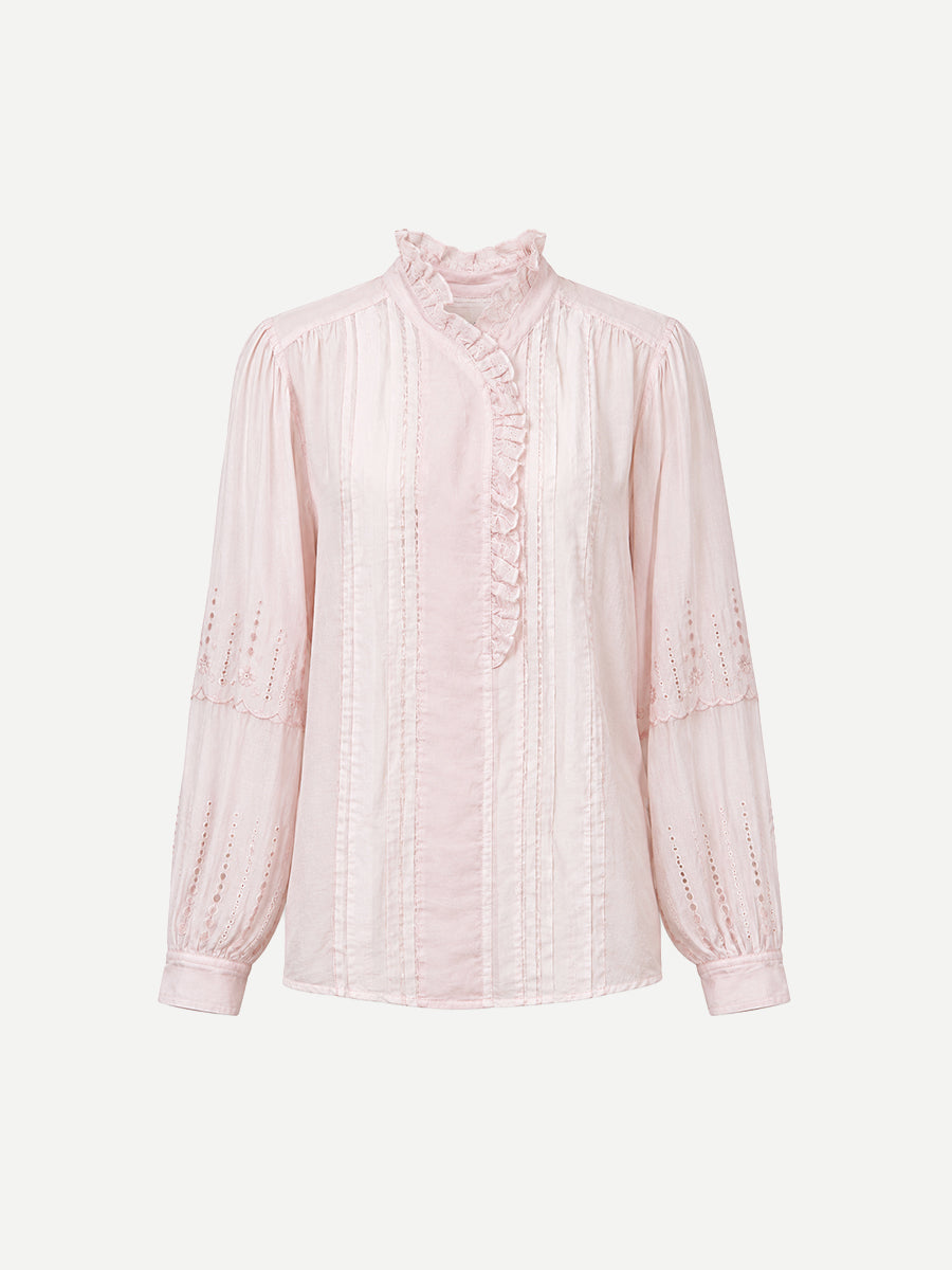 Leota Top in Light Pink