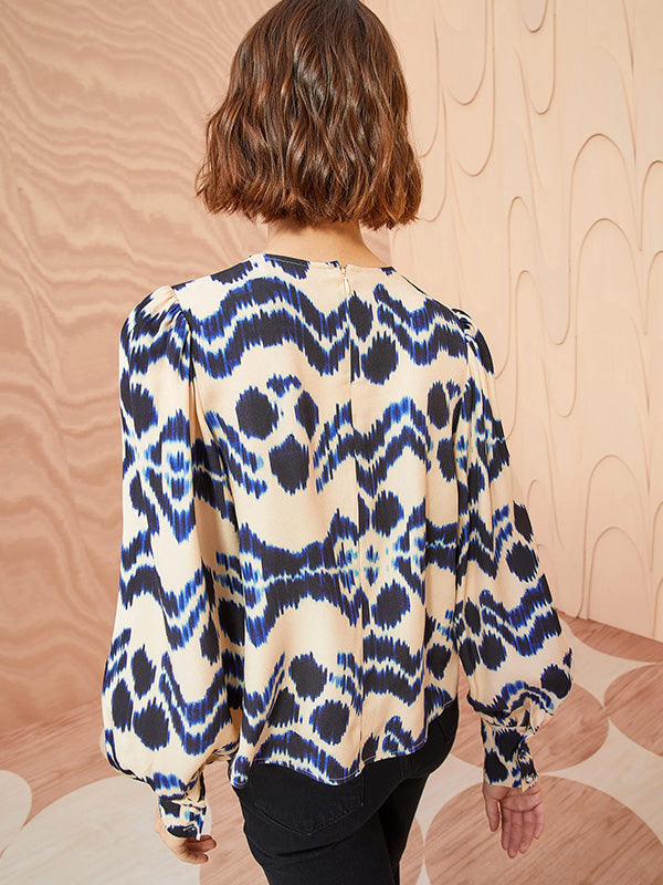Ulla Johnson Lilliana Blouse in Nimbus