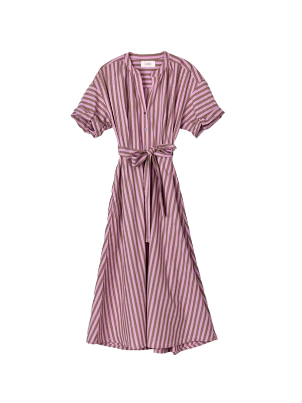 Xirena | Liora Dress in Fig Stripe