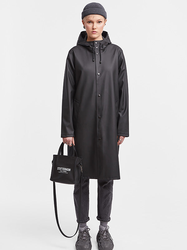 Stutterheim Long Black Stockholm Raincoat