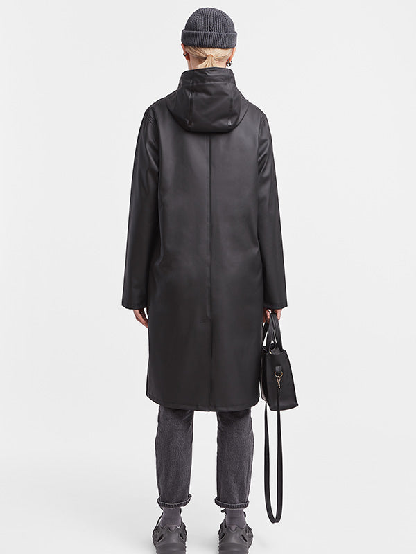 Stutterheim Long Black Stockholm Raincoat