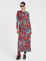 La DoubleJ | Long Sleeve Swing Dress in Sicomore