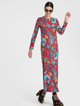 La DoubleJ | Long Sleeve Swing Dress in Sicomore
