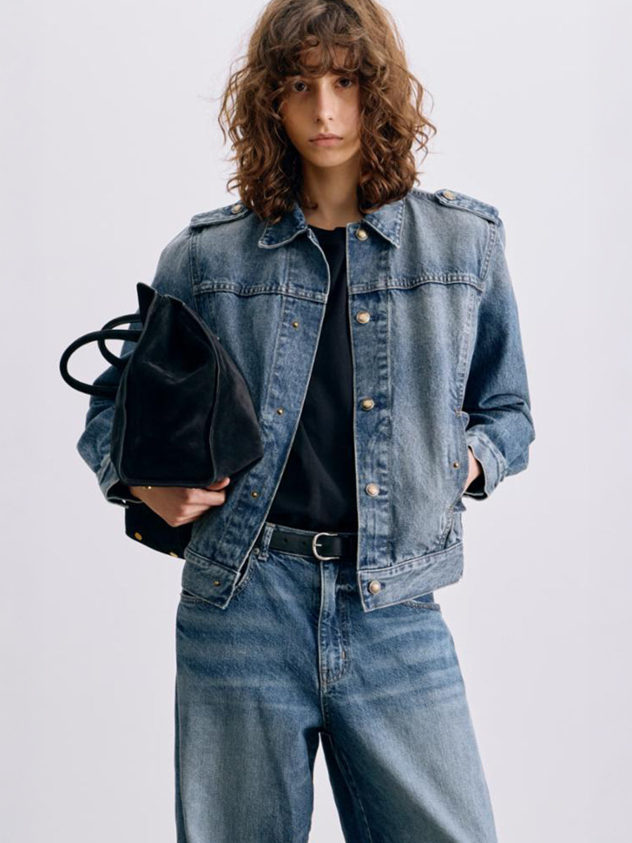 Lorraine Denim Jacket in Rosebowl Wash