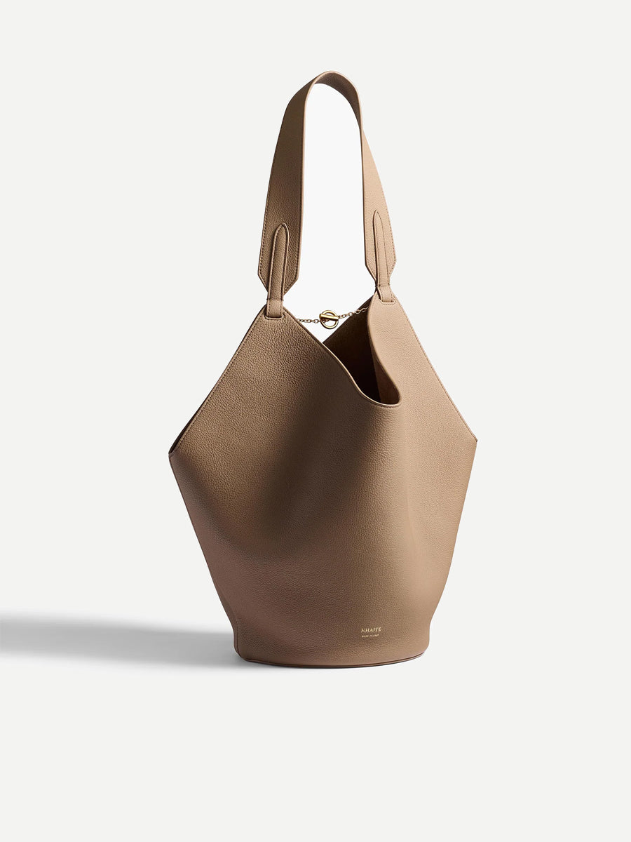 Lotus Small Tote in Mokka