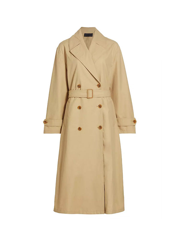 Nili Lotan | Louis Oversized Trench in Khaki