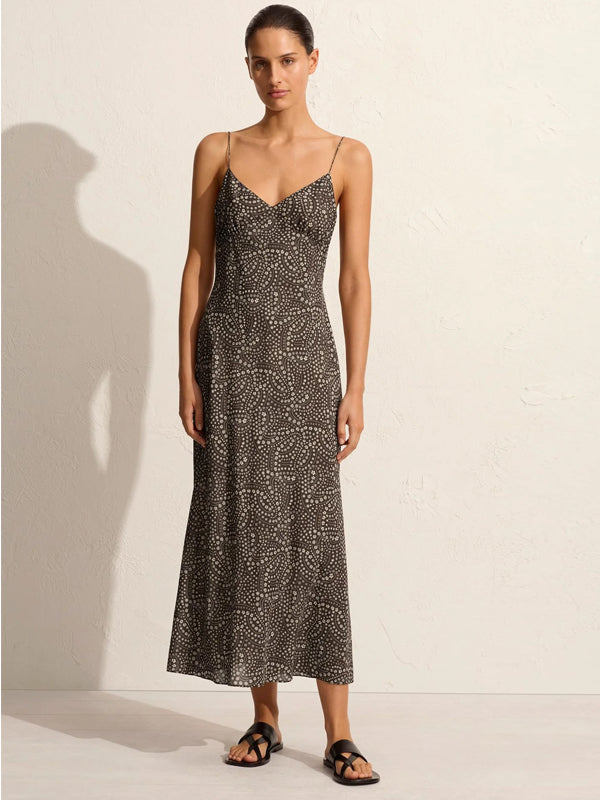 Matteau | Low Back Slip Dress in Jasmine