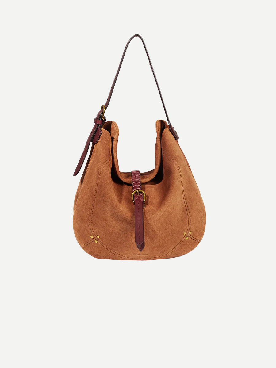 Jerome Dreyfuss Luis Braided Shoulder Bag in Caramel
