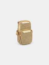 Anya Hindmarch Essentials Cross Body in Gold Metallic