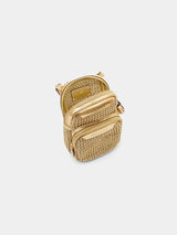 Anya Hindmarch Essentials Cross Body in Gold Metallic