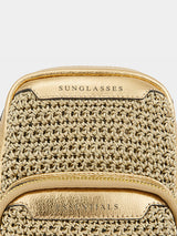 Anya Hindmarch Essentials Cross Body in Gold Metallic