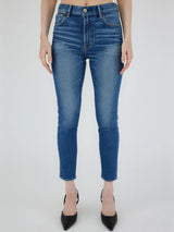 Moussy Vintage | MV Ballena Skinny Hi in Blue