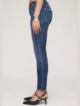 Moussy Vintage | MV Carson Skinny in Dark Blue