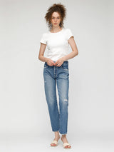 Moussy Vintage MV Loews Straight in Blue