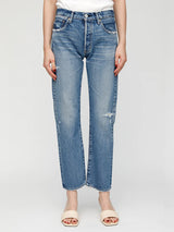 Moussy Vintage MV Loews Straight in Blue