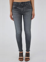 Moussy Vintage | MV Midland Skinny Long in Black