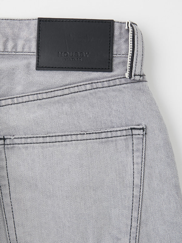 Moussy Vintage | MV Panaca Straight in Light Black