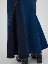 Moussy Vintage | MV Vicksburg Skirt in Dark Blue