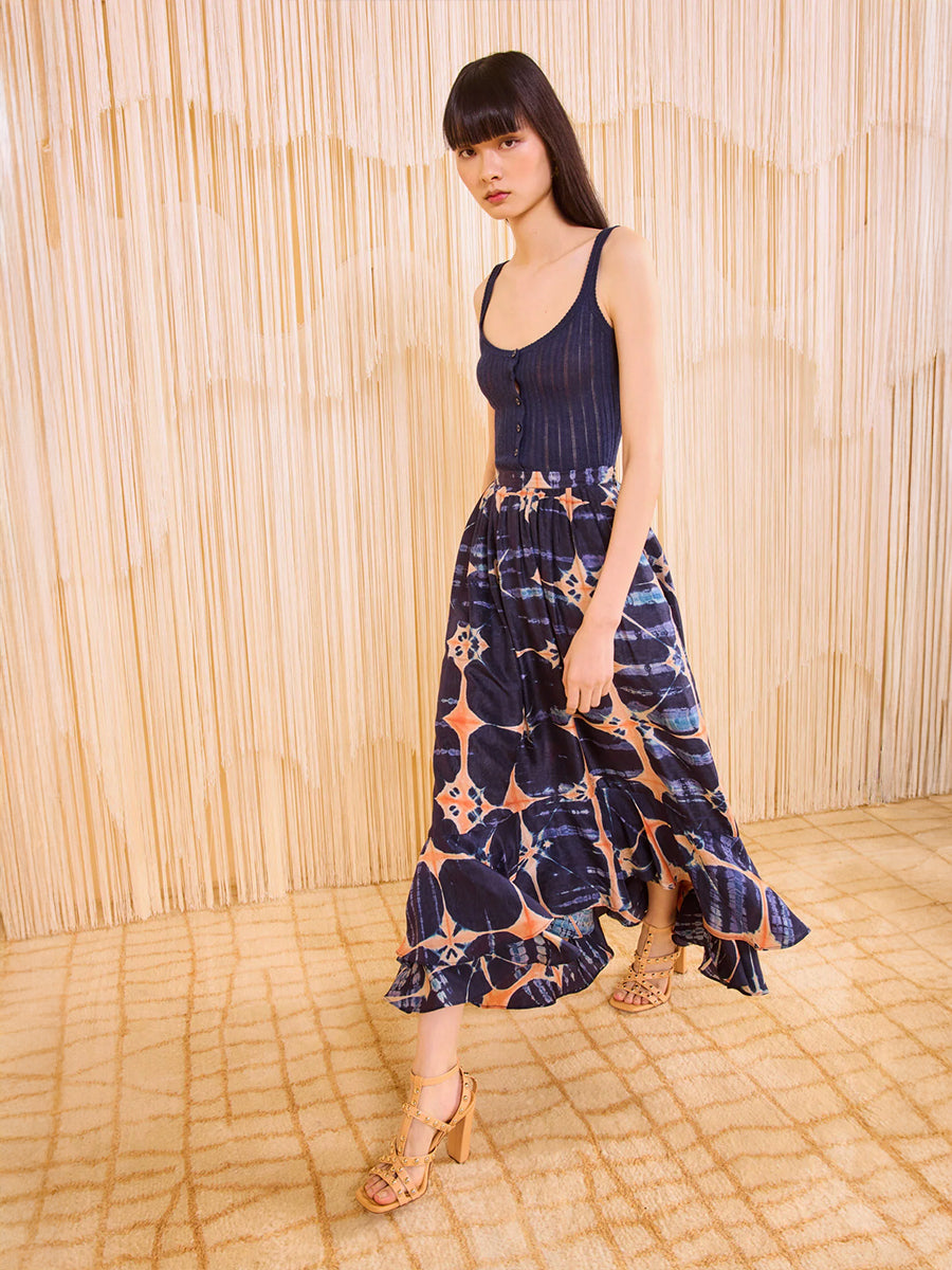Ulla Johnson | Mae High Low Skirt in Orion