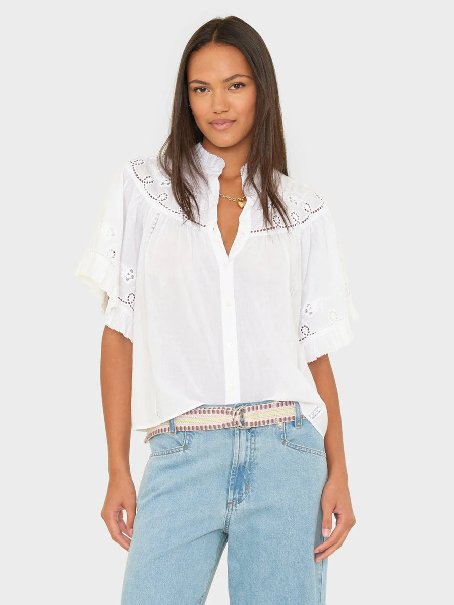 Mae Shirt in White