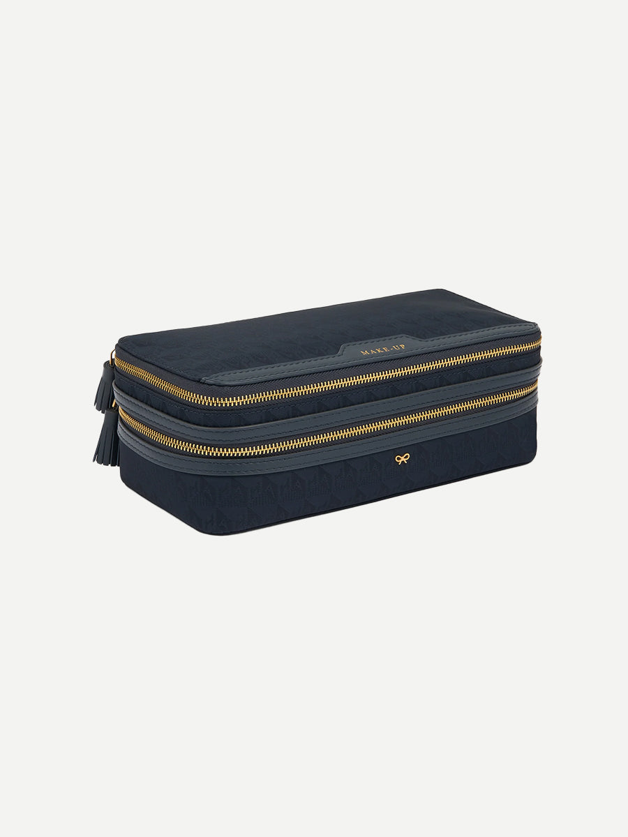 Anya Hindmarch Make Up in New Marine AH Logo