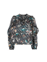 Ulla Johnson Manet Blouse in Jet