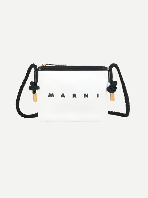 Marni Crossbody Bag in White