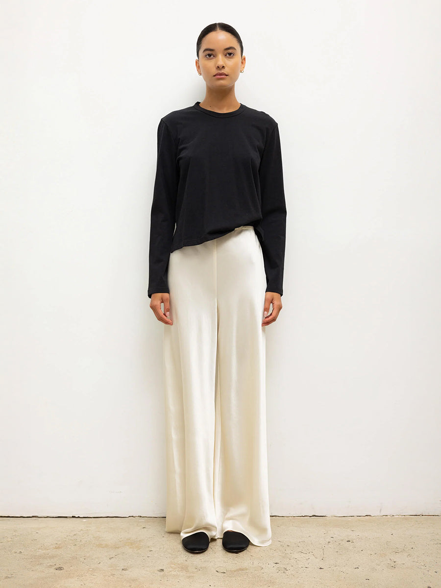 Margo Long Sleeve Tee in Black