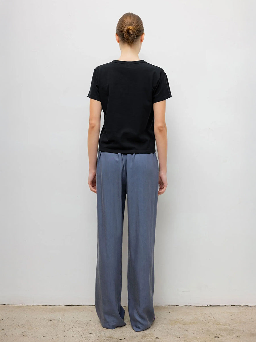 Margo V-Neck Tee in Black
