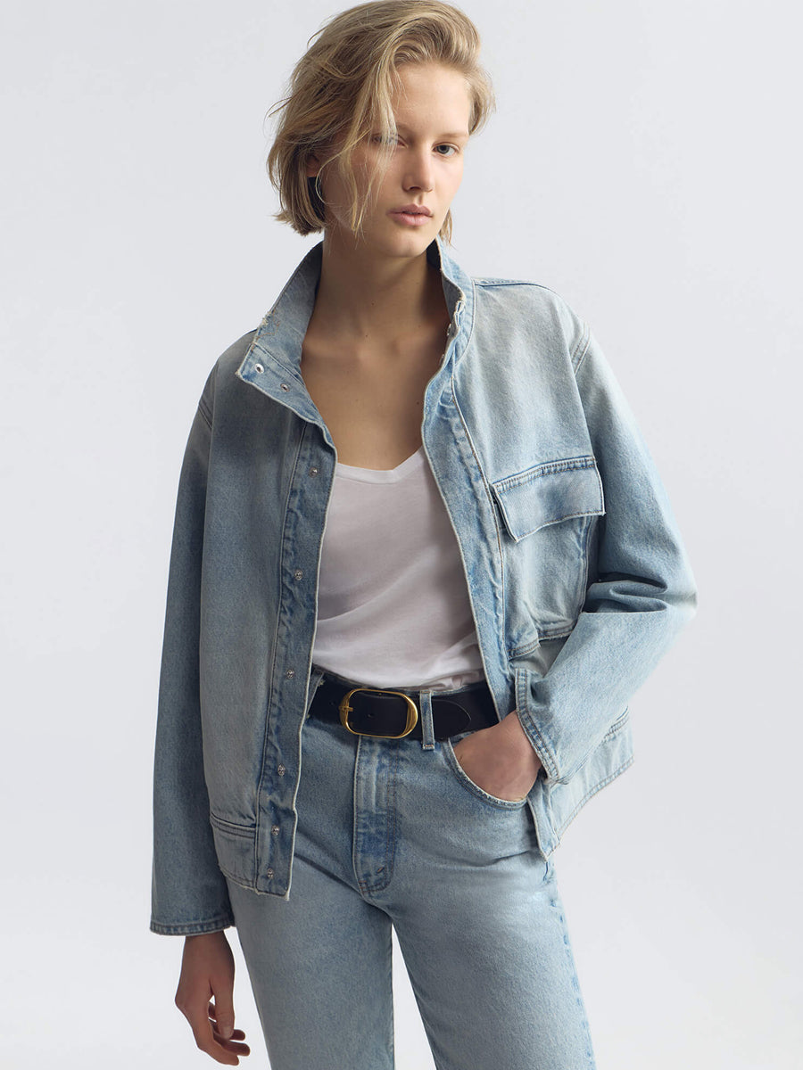Marilou Denim Jacket in Alice Wash
