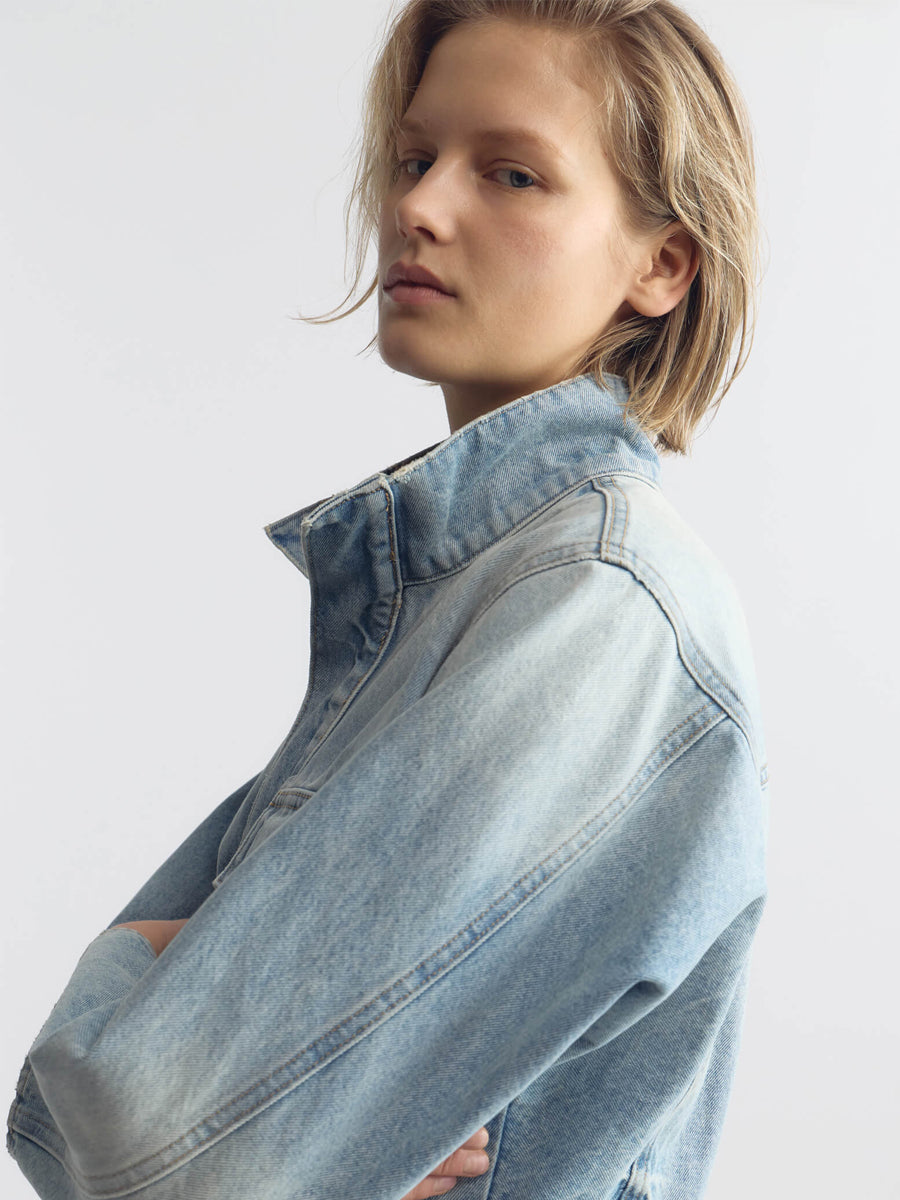 Marilou Denim Jacket in Alice Wash