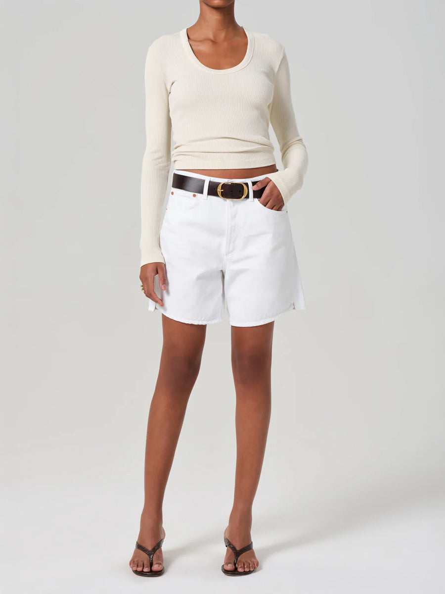 Citizens of Humanity Marlow Long Short in Polish White