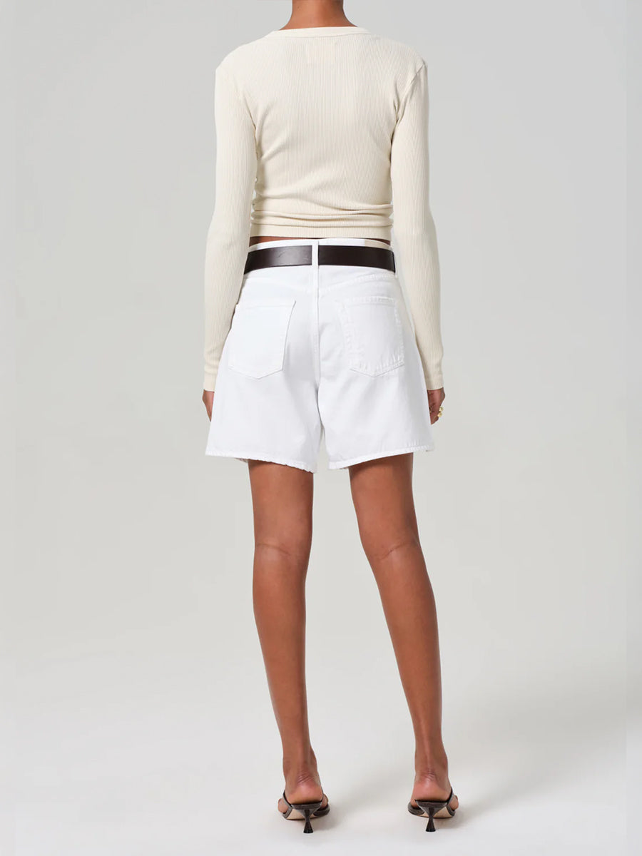 Marlow Long Short in Polish White