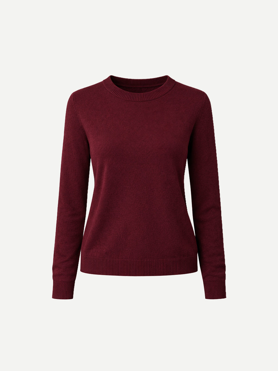 Alexandra Golovanoff Mila Light Knit in Bourgogne 19