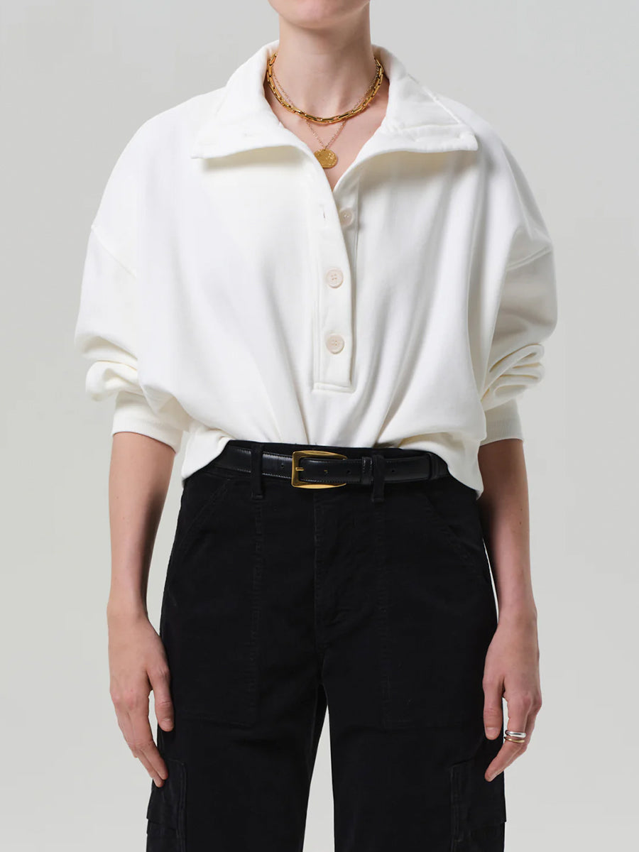 Citizens of Humanity Mirelle Funnel Neck in Pashmina
