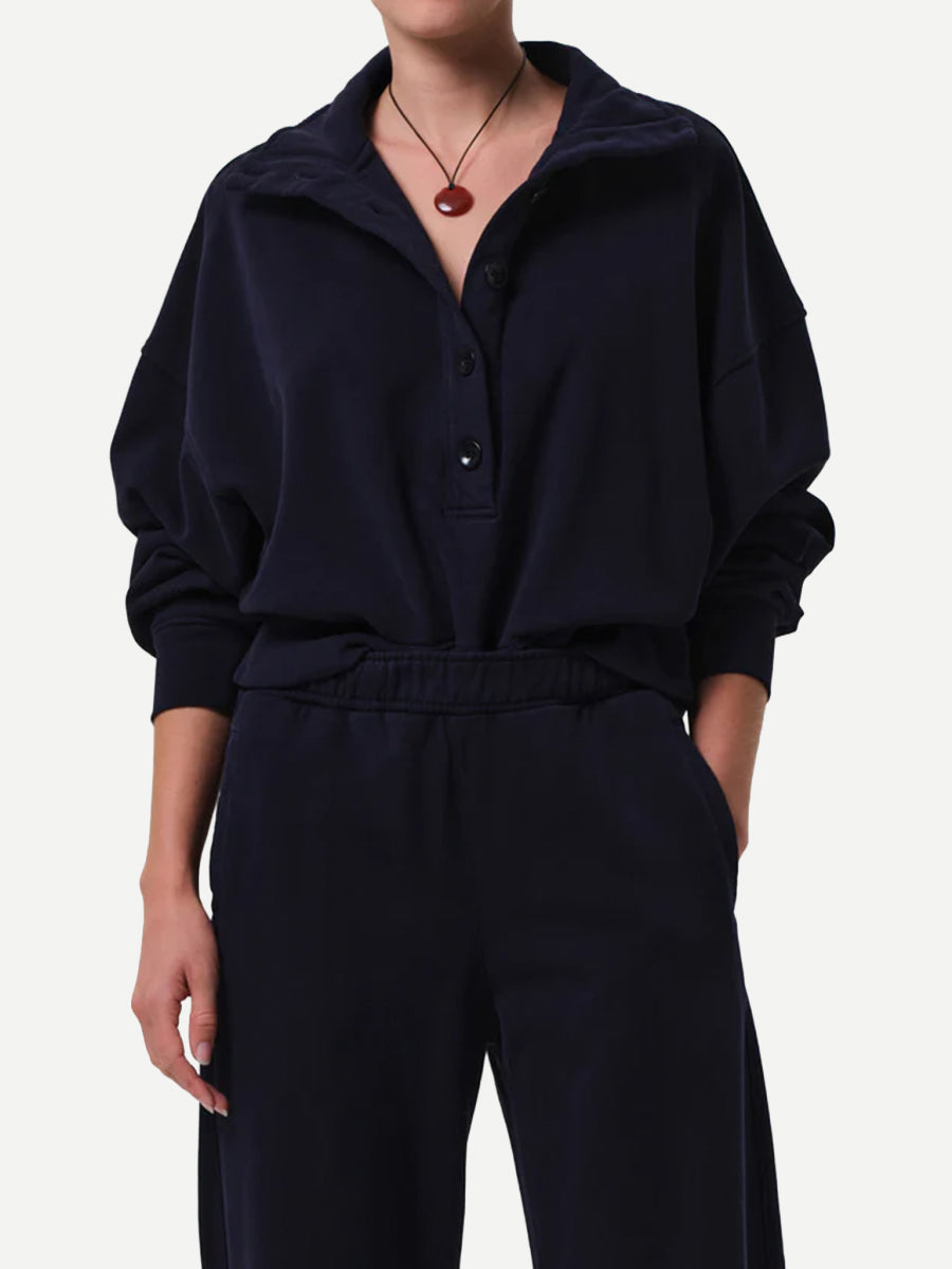 Mirelle Funnell Neck in Navy