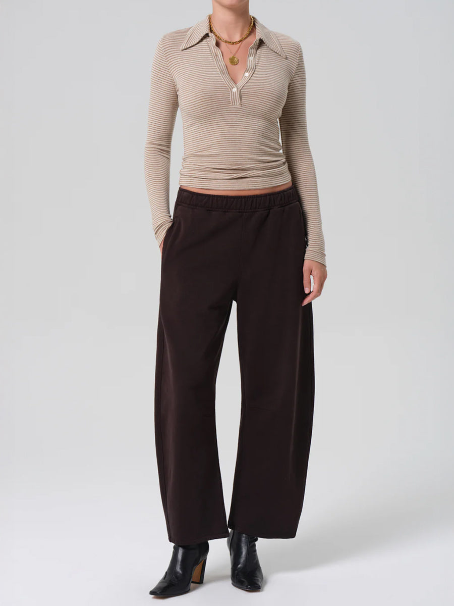 Miro Sweatpant in Chocolate