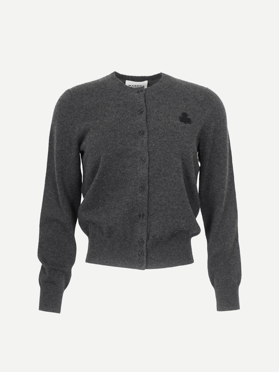 Isabel Marant Mona Cardigan in Anthracite