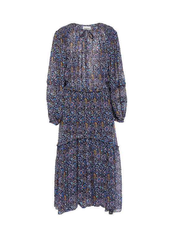 Isabel Marant Etoile Naema Dress in Midnight