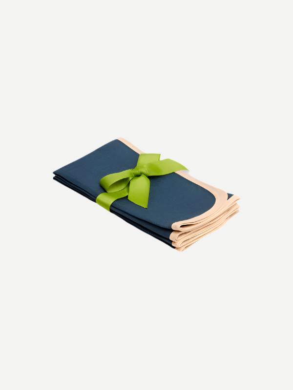 La DoubleJ | Napkins set of 2 in Rainbow Navy