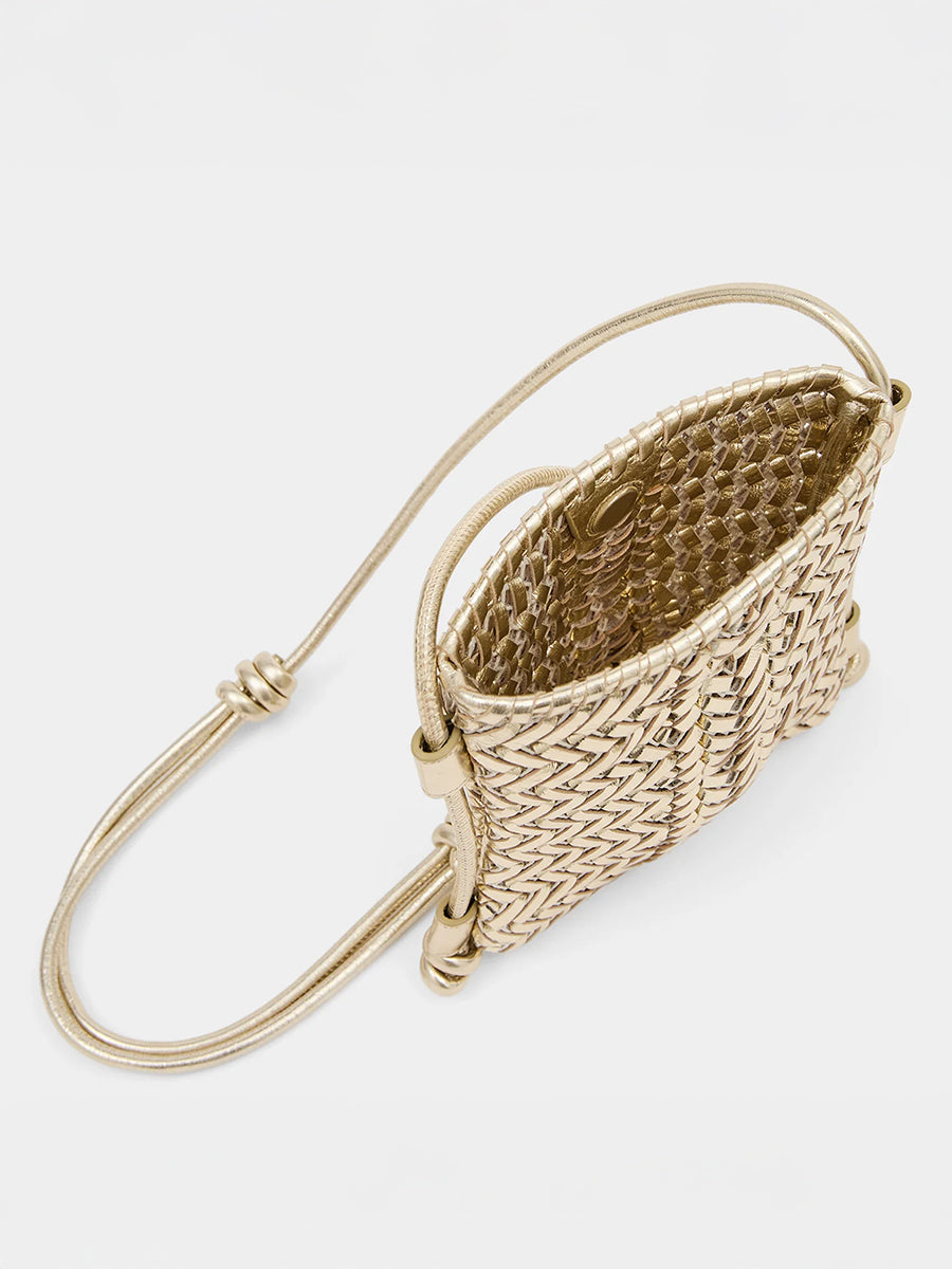 Anya Hindmarch | Neeson Crossbody Pouch in Platino Mirror