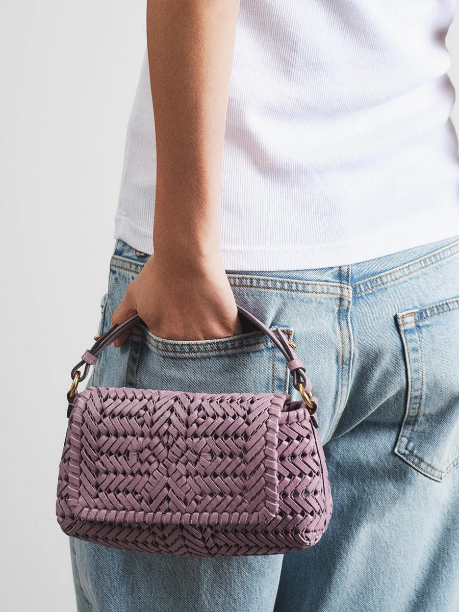 The Neeson New Crossbody in Shiny Iris