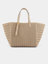 Anya Hindmarch | The Neeson Square Tote in Light Nude